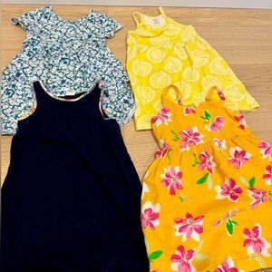 15 x girls size 5 dresses, jeans and shirts
